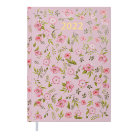 Ежедневник датированный 2022 Buromax PROVENCE, розовый