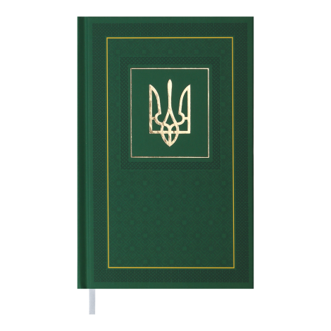 Ежедневник датированный 2022 Buromax NATION, зеленый, А6 - №1