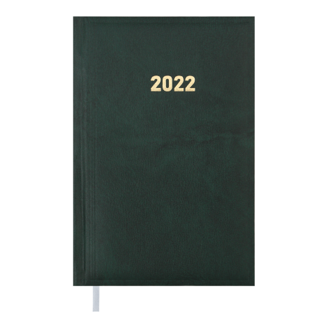 Ежедневник датированный 2022 Buromax Classic BASE(Miradur), зеленый, А6 - №1