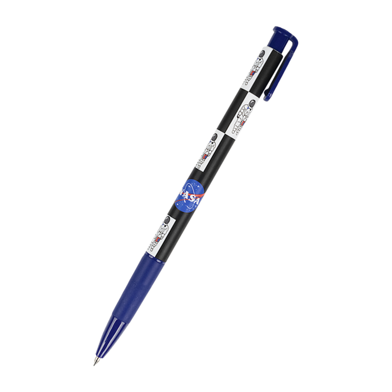 Ручка кулькова автоматична KITE NASA 0,5 мм, синій - №1
