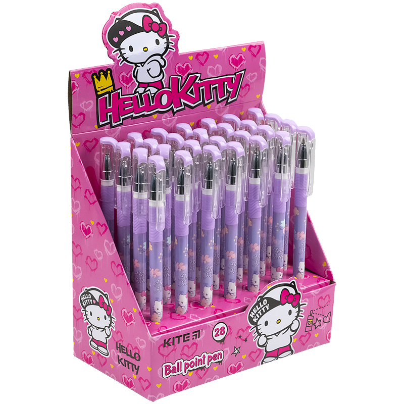 Ручка кулькова KITE Hello Kitty 0,5 мм, синій - №2