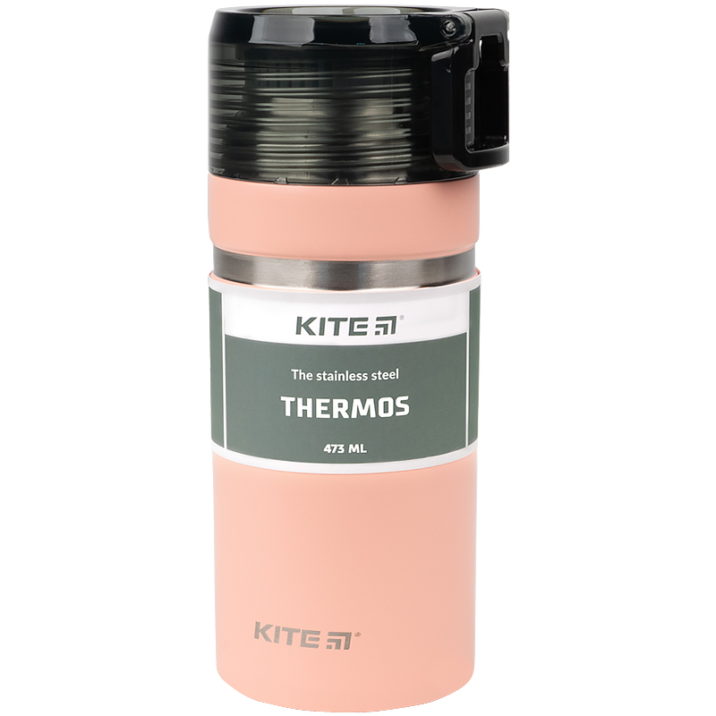 Термос Kite 473 мл, персиковий