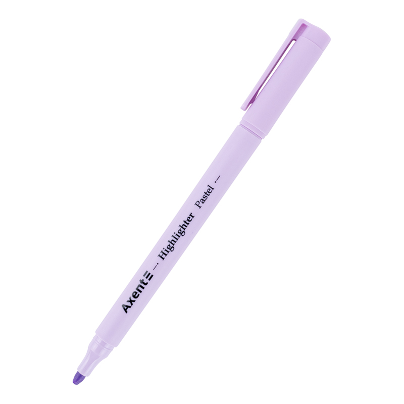Маркер Axent Highlighter Pastel 2533-A, 2-4 мм, лавандовий