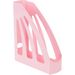 Лоток для бумаг вертикальный Axent Pastelini пластиковый, розовый - №1