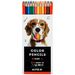 Карандаши цветные KITE Dogs, 12 цветов - №2