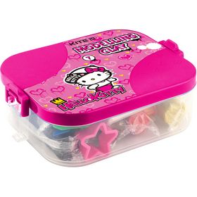 Пластилін KITE Hello Kitty, 7 кольорів + 8 інструментів, 380 г