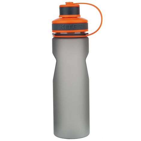 Бутылочка для воды КІТЕ 700 мл, серо-оранжевая - №1