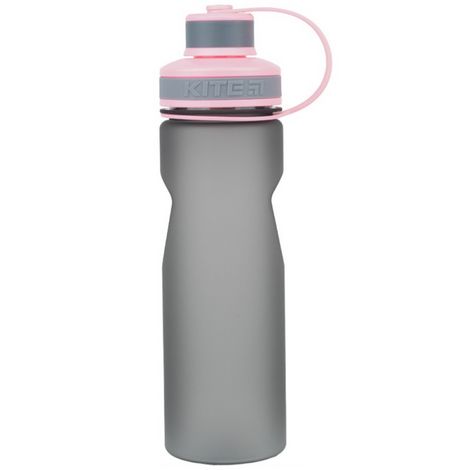 Бутылочка для воды КІТЕ 700 мл, серо-розовая - №1