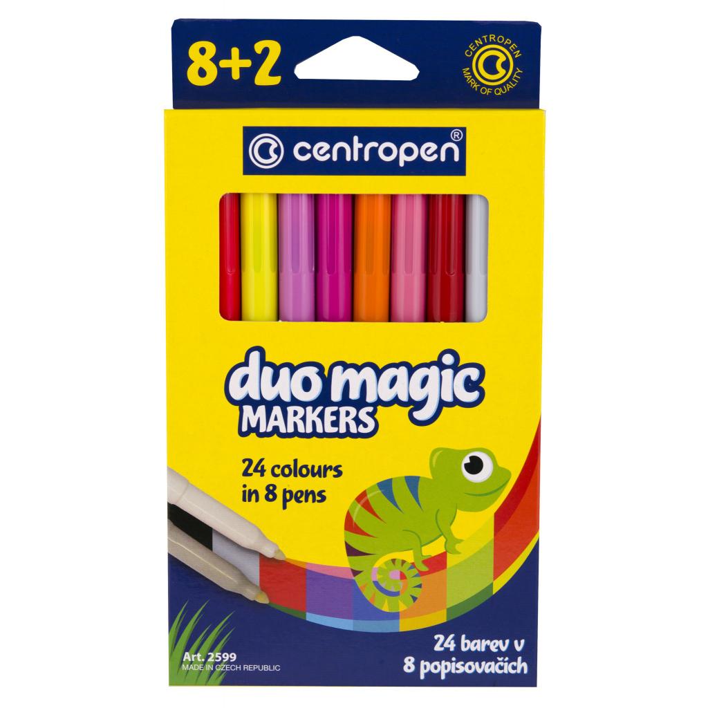 Фломастери Duomagic 2599, Centropen, 24 кольору