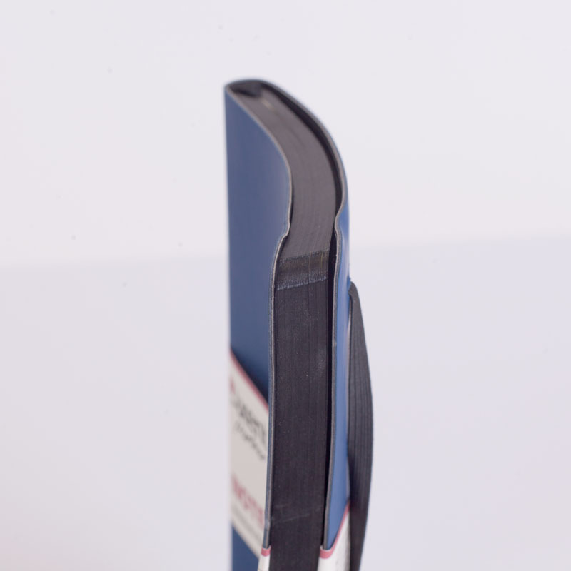 Книга записная Axent Partner Soft, 12,5х19,5 см, клетка, синяя - №7