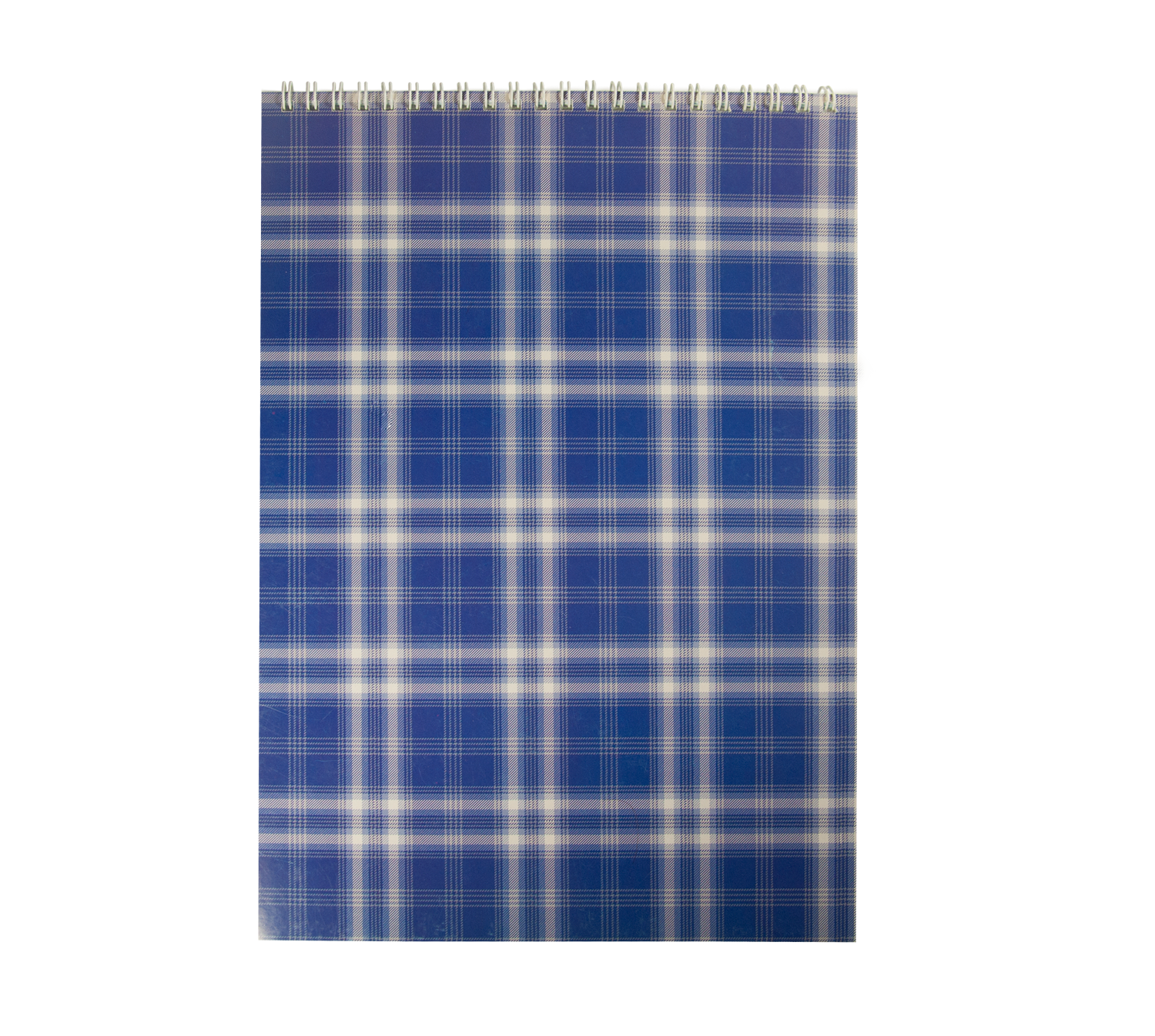 Блокнот на пружине сверху Buromax SHOTLANDKA А4, 48 листов, клетка, синий - №1