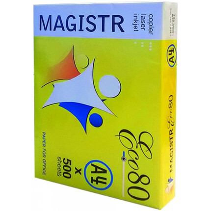 Офисная бумага Magistr Eсо 80 A4, 80 г/м2, 500 листов - №1
