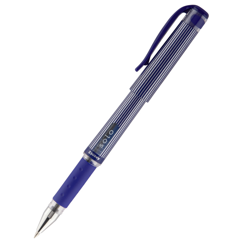 Ручка шариковая Axent Solo AB1003-02-A 0.5 мм, синяя