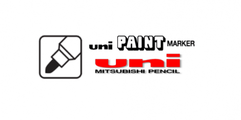 Маркер перманентный uni PAINT 0.8-1.2 мм, серебро - №2