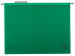 Подвесной файл А4, пластиковый, зелёный - №1