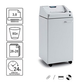 Знищувач документів Kobra 260.1 S4, 3.8