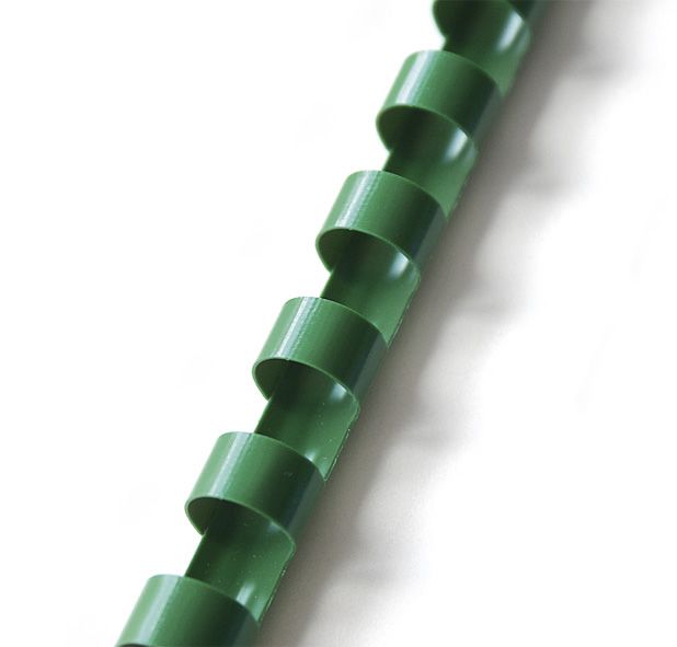 Пластиковая пружина 38 мм, зеленая, 50 шт - №1