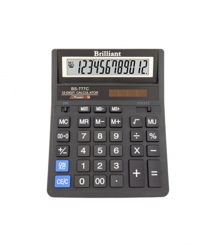 Калькулятор Brilliant BS-777C, 12 разрядов - №1