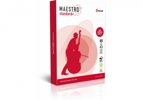 Бумага MAESTRO STANDARD+, А3, класc B, 80г/м2, 500л - №1