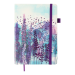 Блокнот деловой Buromax CHERIE А5, 96 листов, нелинованый, фиолетовый - №1