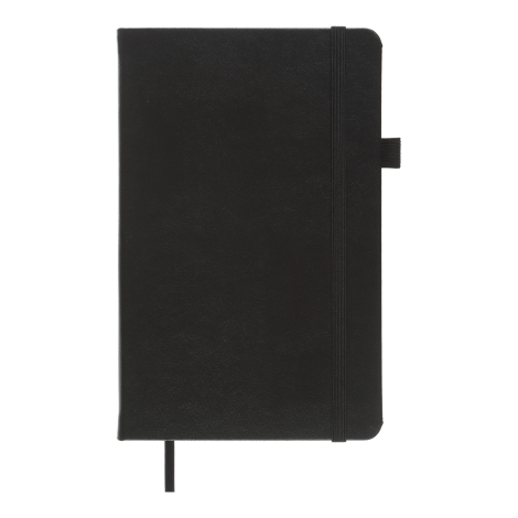 Книга записная Buromax ETALON 12.5х19.5 см, 96 листов, нелинованый, черный - №2