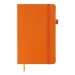 Книга записная Buromax ETALON 12.5х19.5 см, 96 листов, нелинованый, оранжевый - №2
