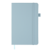 Книга записная Buromax ETALON 12.5х19.5 см, 96 листов, нелинованый, голубой - №2