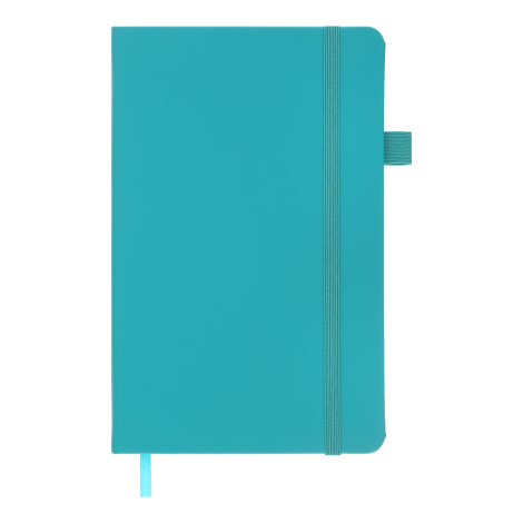 Книга записная Buromax ETALON 12.5х19.5 см, 96 листов, клетка, бирюзовый - №2
