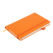 Книга записная Buromax ETALON 12.5х19.5 см, 96 листов, клетка, оранжевый - №3