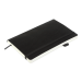 Книга записная Buromax PRIMO 12.5х19.5 см, 96 листов, клетка, черный - №3