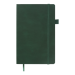 Книга записная Buromax PRIMO 12.5х19.5 см, 96 листов, клетка, зеленый - №2