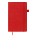 Книга записная Buromax PRIMO 12.5х19.5 см, 96 листов, клетка, красный - №2