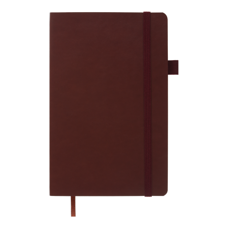 Книга записная Buromax PRIMO 12.5х19.5 см, 96 листов, клетка, коричневый - №2