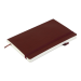 Книга записная Buromax PRIMO 12.5х19.5 см, 96 листов, клетка, коричневый - №3