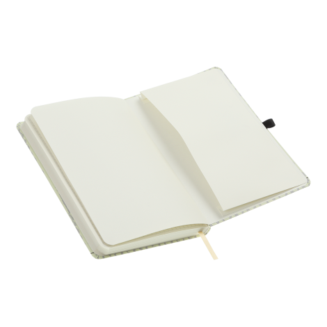 Книга записная Buromax IDEA на резинке 13.6х20.7 см, 96 листов, клетка, салатовый - №2