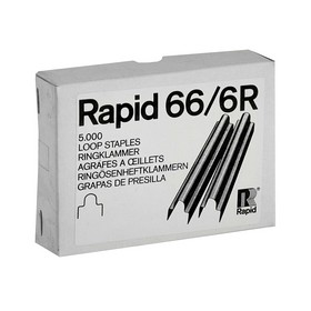 Скоби R 66/6 (5000 шт) Rapid - євроскоба