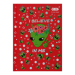 Блокнот ZiBi KIDS Line UFO А6, 64 листа, клетка, красный - №1