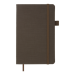 Книга записная Buromax TWEED 12.5х19.5 см, 96 листов, клетка, серый - №2