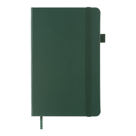 Книга записная Buromax ETALON 12.5х19.5 см, 96 листов, линия, зеленый - №2