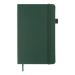 Книга записная Buromax ETALON 12.5х19.5 см, 96 листов, линия, зеленый - №2