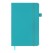 Книга записная Buromax ETALON 12.5х19.5 см, 96 листов, точка, бирюзовый - №2
