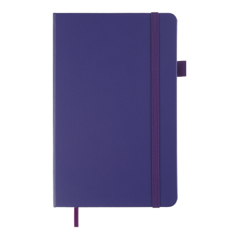Книга записная Buromax ETALON 12.5х19.5 см, 96 листов, точка, фиолетовый - №2