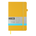 Книга записная Buromax ETALON 12.5х19.5 см, 96 листов, точка, желтый - №1