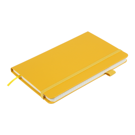 Книга записная Buromax ETALON 12.5х19.5 см, 96 листов, точка, желтый - №3