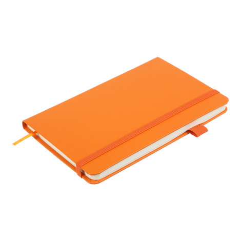 Книга записная Buromax ETALON 12.5х19.5 см, 96 листов, точка, оранжевый - №3