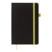 Книга записная Buromax CONCEPT 12.5х19.5 см, 96 листов, точка, желтый - №4