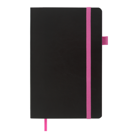 Книга записная Buromax CONCEPT 12.5х19.5 см, 96 листов, точка, розовый - №2