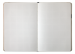 Книга записная Buromax CONCEPT 12.5х19.5 см, 96 листов, точка, розовый - №4