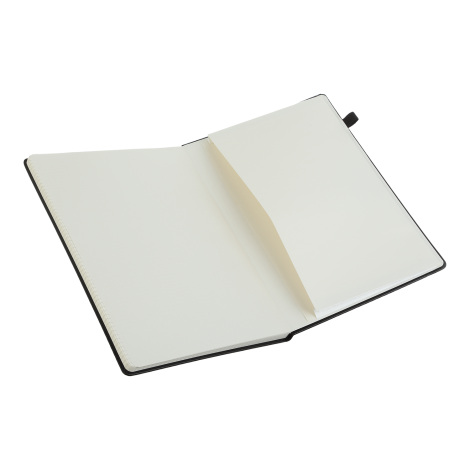 Книга записная Buromax ETALON 19х25 см, 96 листов, клетка, черный - №5
