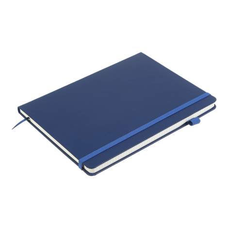 Книга записная Buromax ETALON 19х25 см, 96 листов, клетка, синий - №3